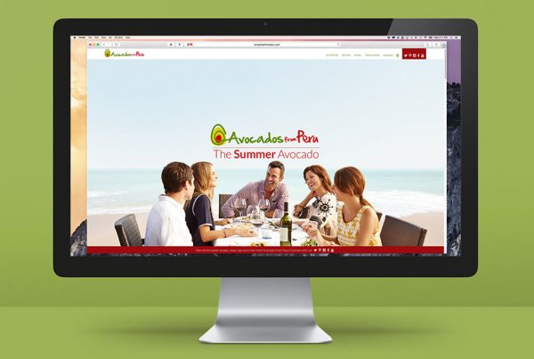Avocados From Peru Website Digital Marketing Advertising EvansHardy+Young