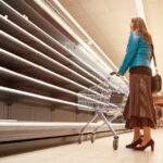 Empty Grocery Shelves